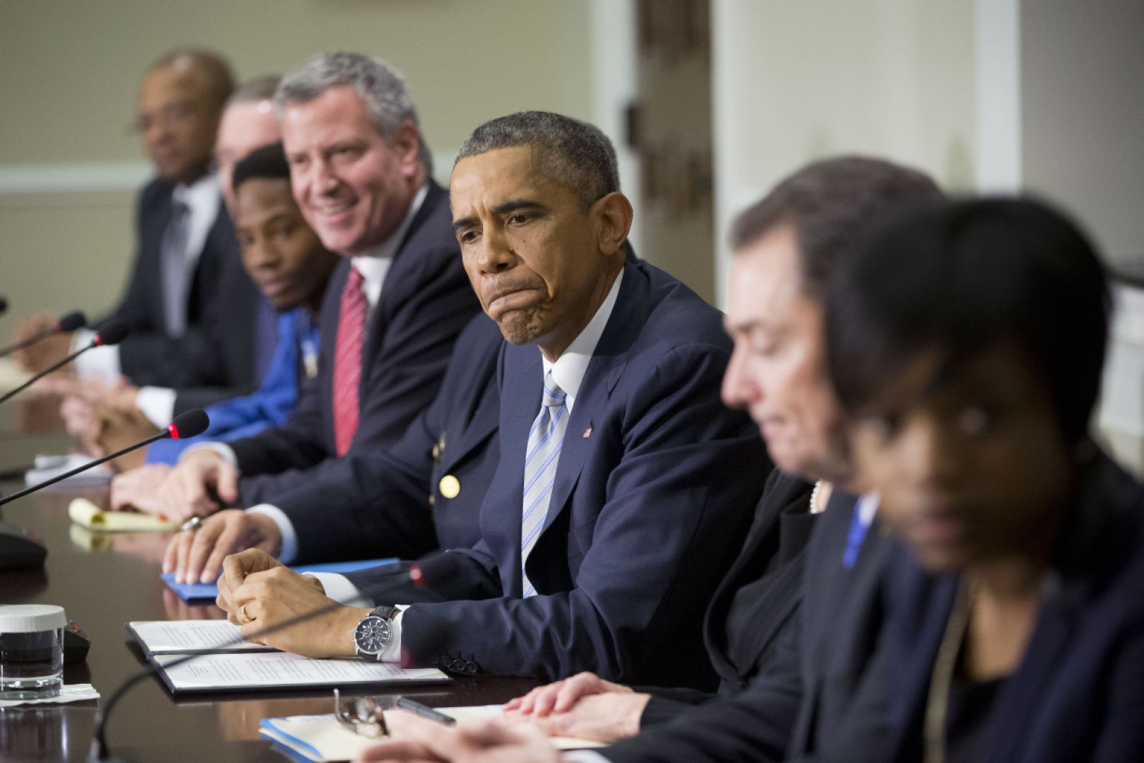 Barack Obama, Bill de Blasio